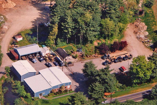Aerial view of Acton yard circa 1988